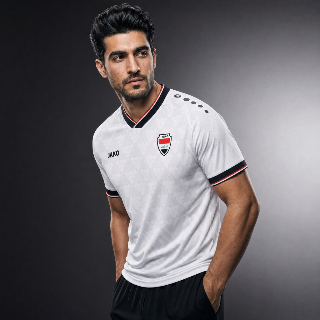 Iraq Jersey White
